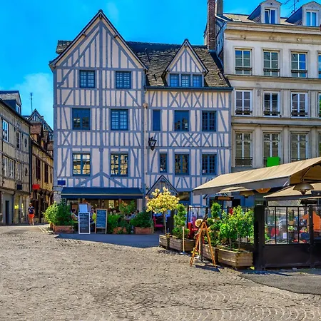 Apartament Agathe Vue Style Et Parking Rouen